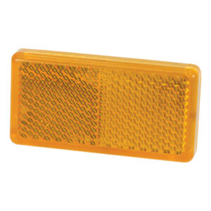 Stick On Reflectors Amber