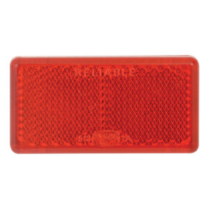 Stick On Reflectors Red