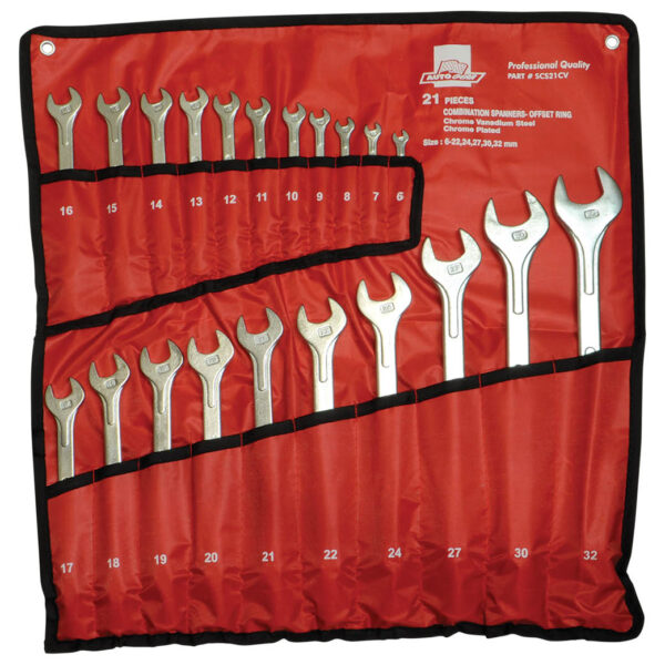 Autogear 21 Piece Offset Combination Spanner Set