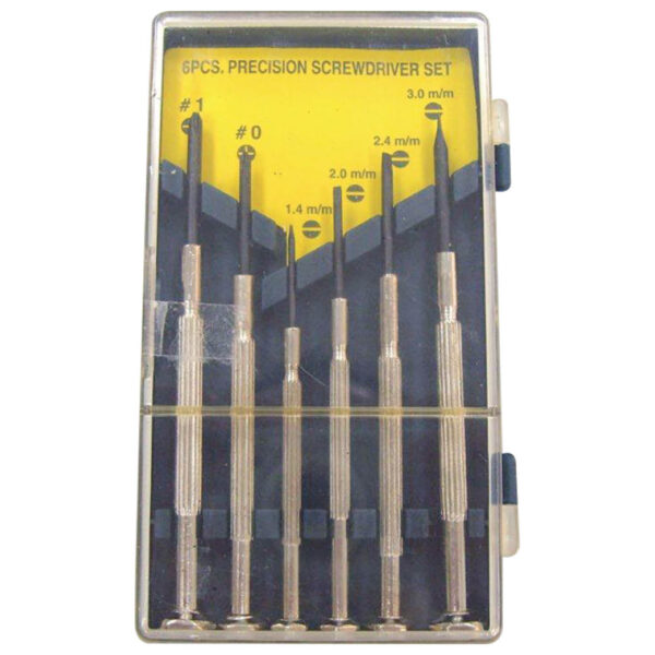 Autogear 6 Piece Precision Screwdriver Set