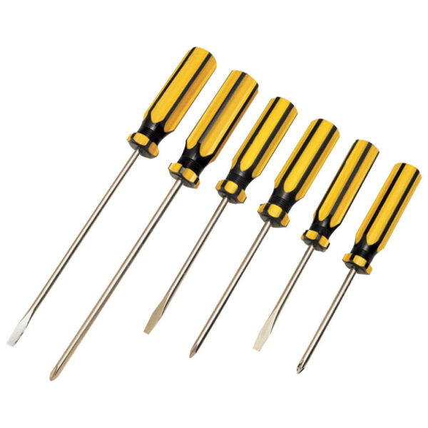 Autogear 6 Piece Screwdriver Set - Bag Plastic