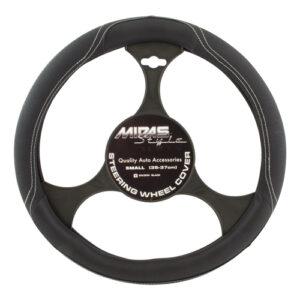 Small Steering Wheel Cover Black