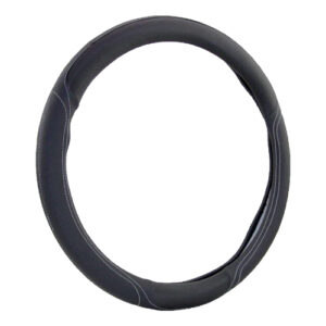 Large Steering Wheel Cover Black