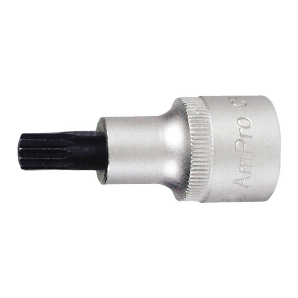 Ampro 1/2" Drive x M12 - Spline Bit Socket