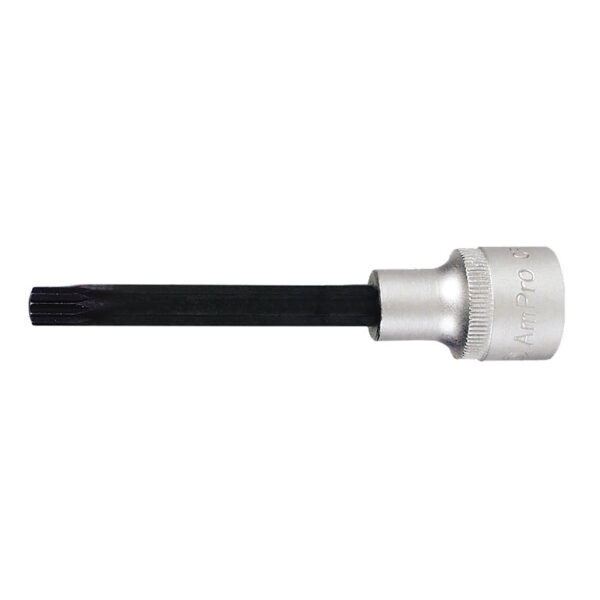 Ampro 1/2" Drive x M6 Spline Bit Socket - 100mm